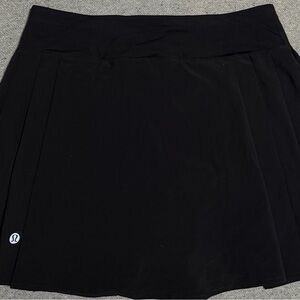 lululemon athletica Classic Black Mini Skirt